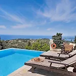 Villa Belvedere Rosa Lefkada City